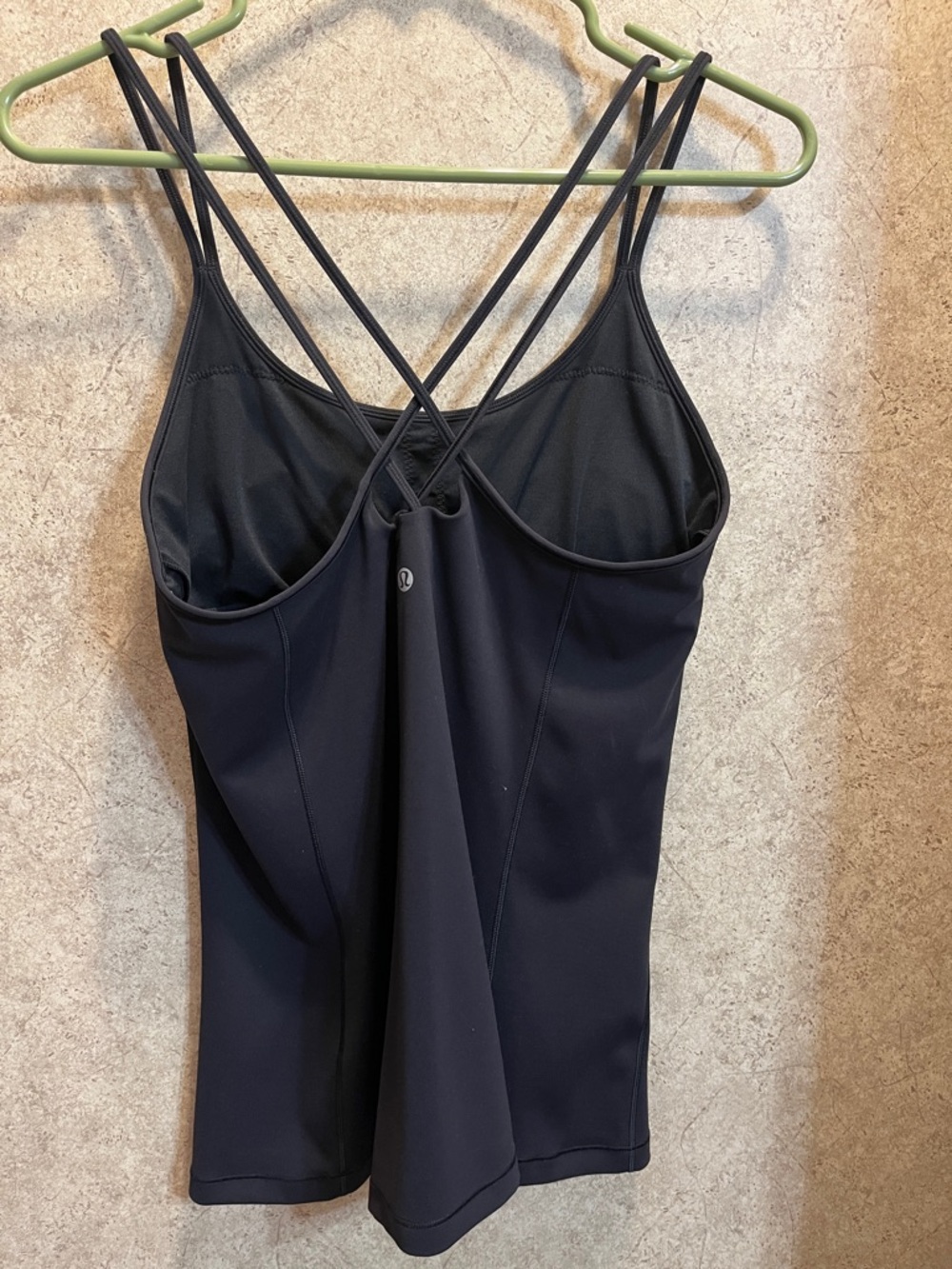 lululemon athletica Black Strappy Tank Top